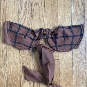 Acacia Strapless Swimsuit Top